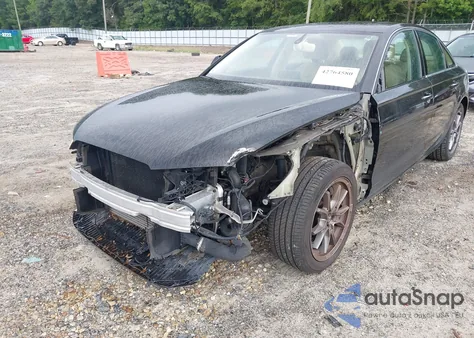 2014 Audi A6 2.0T Premium из США, поврежденный, VIN WAUGFAFC0EN101003